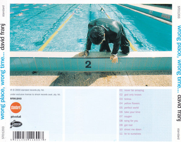 David Franj : Wrong Place, Wrong Time . . . (CD, Album)