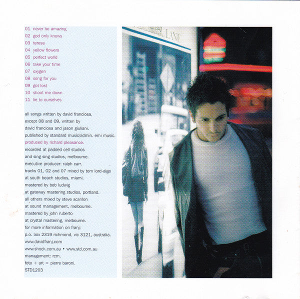 David Franj : Wrong Place, Wrong Time . . . (CD, Album)