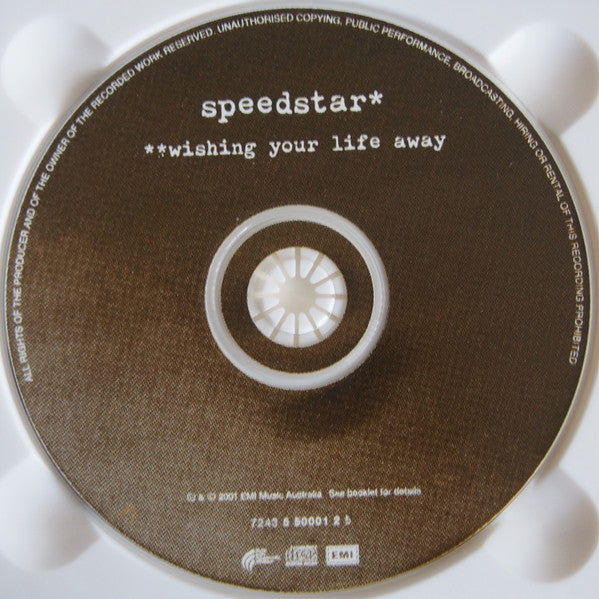 Speedstar* : **Wishing Your Life Away (CD, EP)