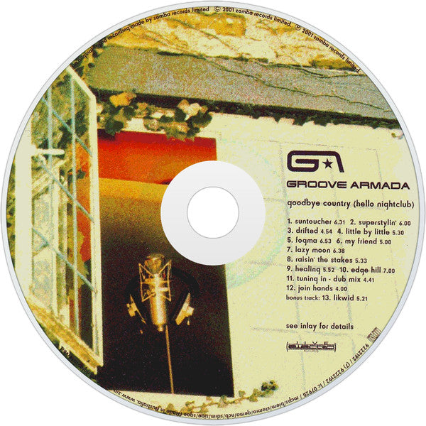 Groove Armada : Goodbye Country (Hello Nightclub) (CD, Album)