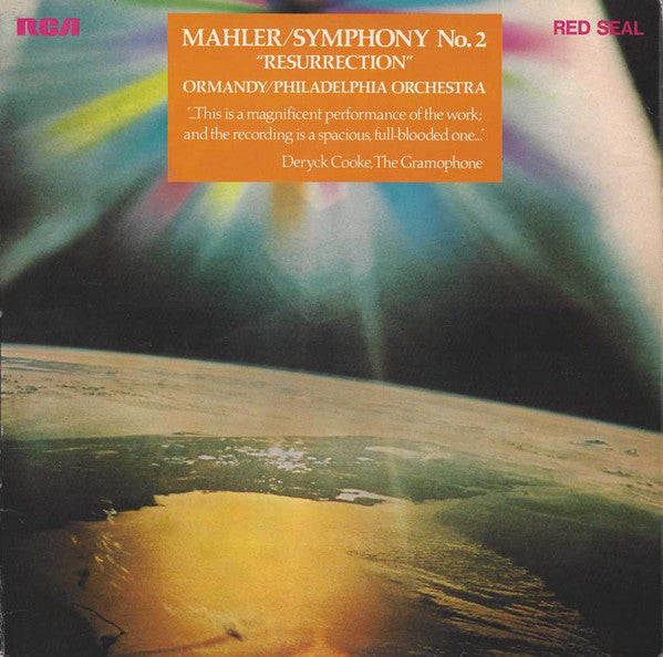 Gustav Mahler, Eugene Ormandy, The Philadelphia Orchestra : Symphony No. 2 "Resurrection" (2xLP)