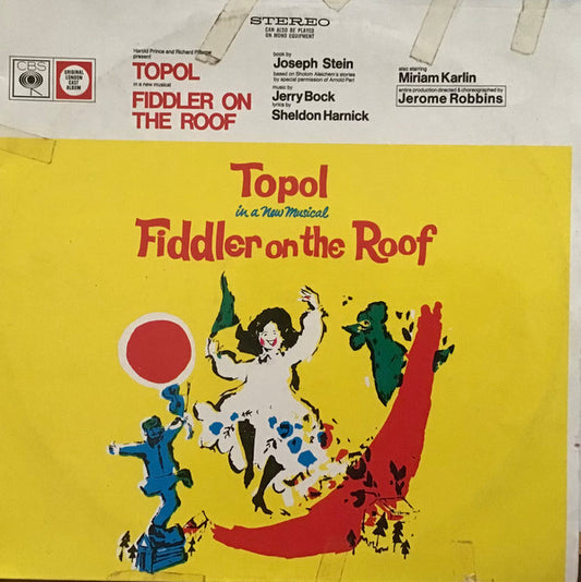 Topol : Fiddler On The Roof (LP, Album, RE)