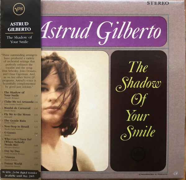 Astrud Gilberto : The Shadow Of Your Smile (CD, Album, RE, RM)