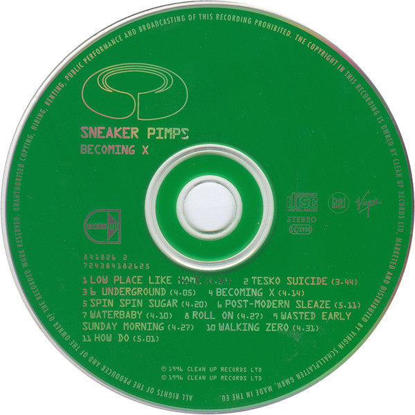 Sneaker Pimps : Becoming X (CD, Album)