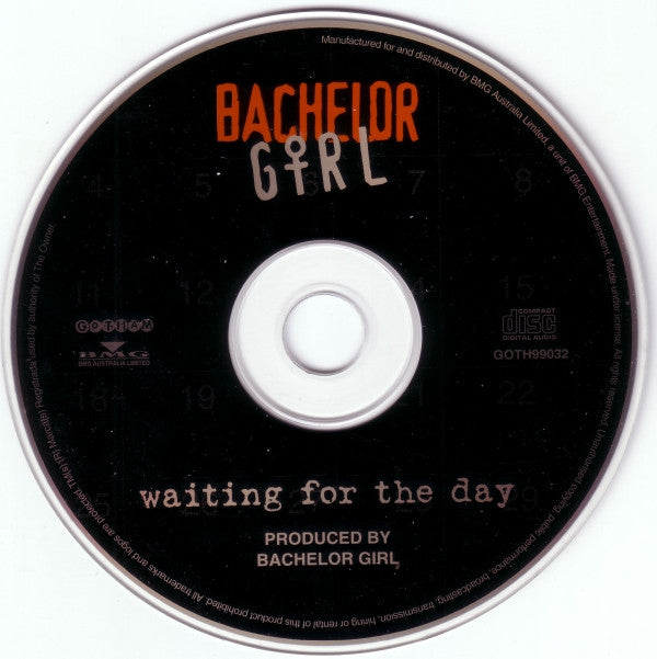 Bachelor Girl : Waiting For The Day (CD, Album, RE)
