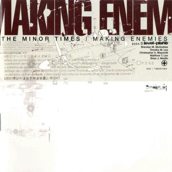 The Minor Times : Making Enemies (CD, Album)