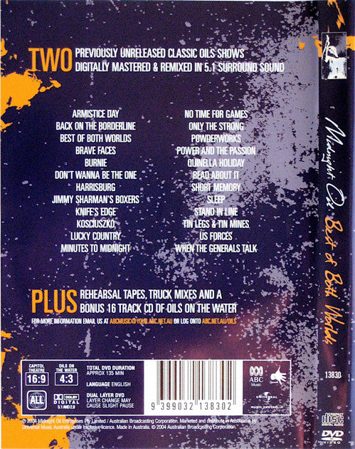 Midnight Oil : Best Of Both Worlds (DVD-V + CD)