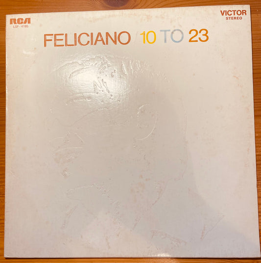 José Feliciano : 10 To 23 (LP, Album, Gol)