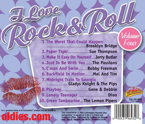 Various : I Love Rock & Roll Volume Four (CD, Comp)