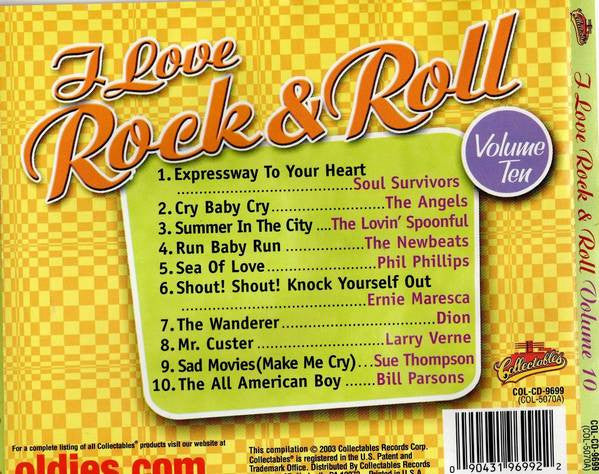 Various : I Love Rock & Roll Volume Ten (CD, Comp)