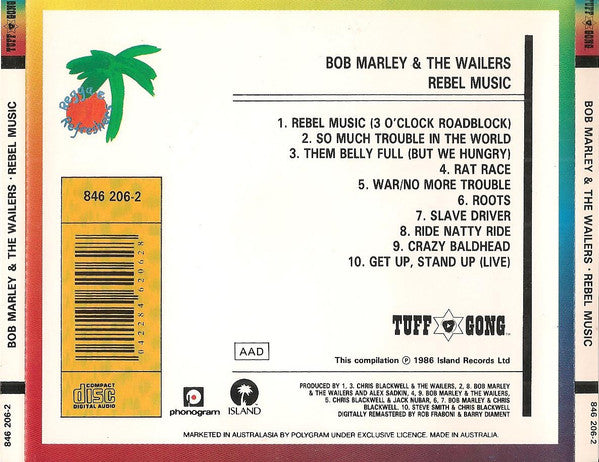 Bob Marley & The Wailers : Rebel Music (CD, Comp)