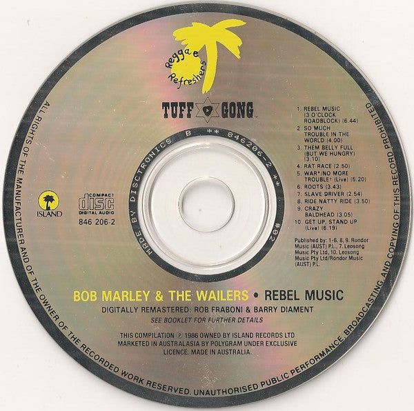 Bob Marley & The Wailers : Rebel Music (CD, Comp)