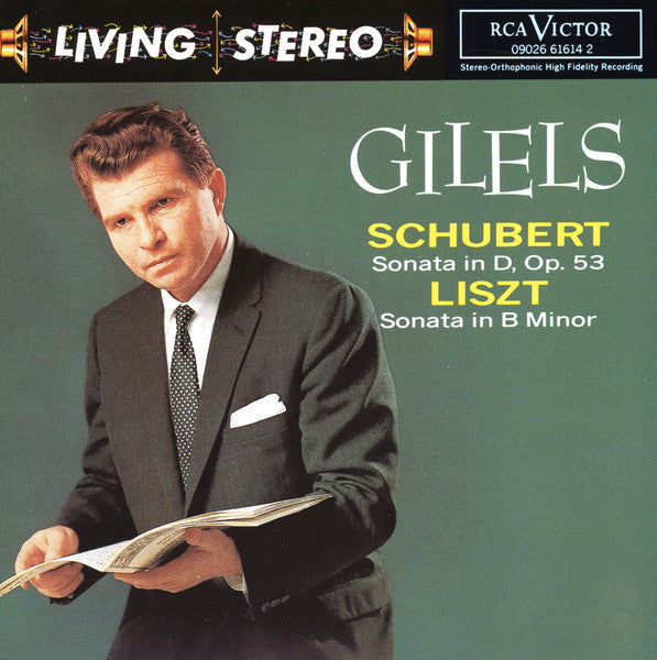 Franz Schubert, Franz Liszt, Emil Gilels : Sonata In D, D. 850/Op. 53 •  Sonata In B Minor (CD, Comp, RM)