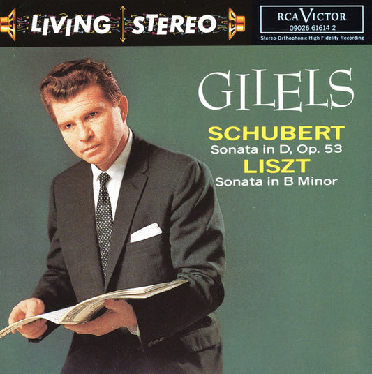 Franz Schubert, Franz Liszt, Emil Gilels : Sonata In D, D. 850/Op. 53 •  Sonata In B Minor (CD, Comp, RM)