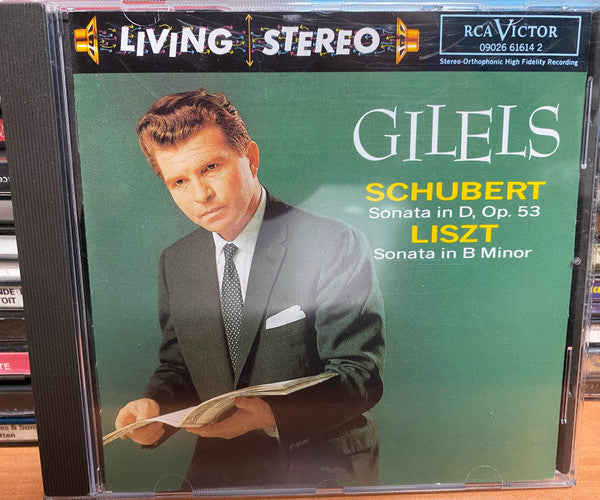 Franz Schubert, Franz Liszt, Emil Gilels : Sonata In D, D. 850/Op. 53 •  Sonata In B Minor (CD, Comp, RM)