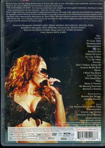 Mariah Carey : The Adventures Of Mimi (2xDVD-V, PAL)