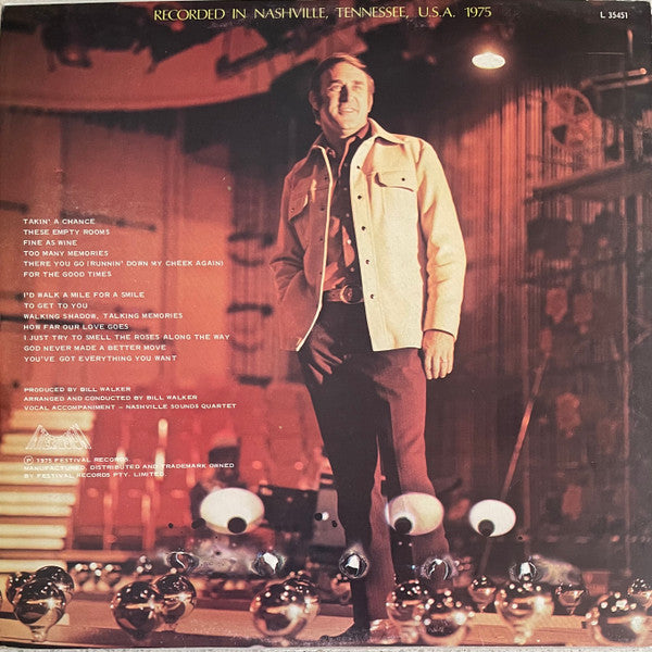 Reg Lindsay : Reg Lindsay In Nashville (LP, Album)