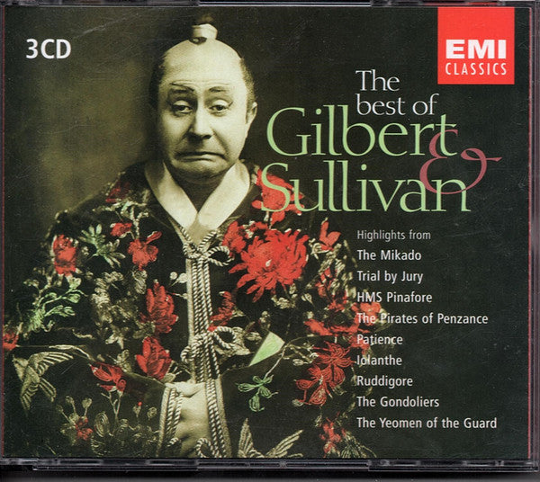 Gilbert & Sullivan Conducted By Sir Malcolm Sargent : The Best Of Gilbert & Sulliivan (3xCD, Comp)