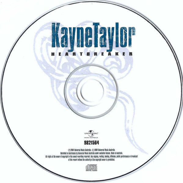 Kayne Taylor : Heartbreaker (CD, Single, Ltd)