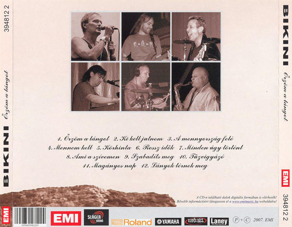 Bikini (3) : Őrzöm A Lángot (CD, Album)