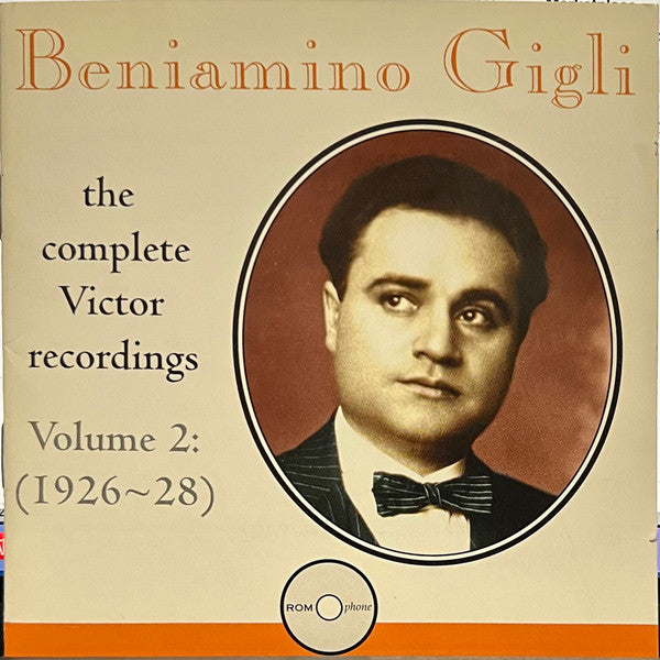 Beniamino Gigli : The Complete Victor Recordings Volume 2: (1926~28) (2xCD, Comp)