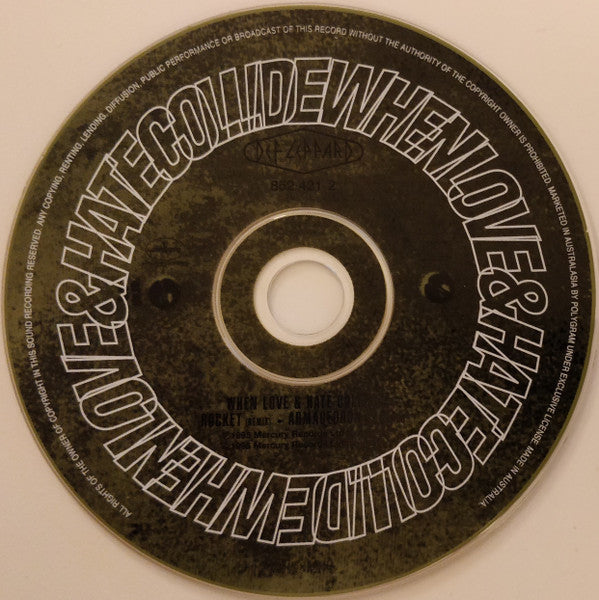 Def Leppard : When Love & Hate Collide (CD, Single)