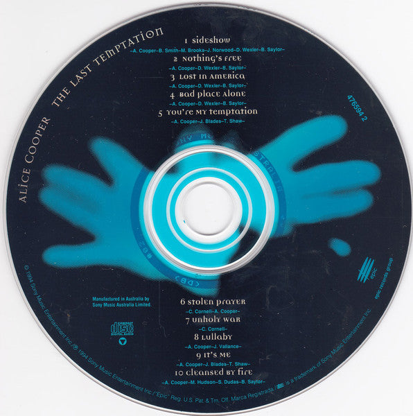 Alice Cooper (2) : The Last Temptation (CD, Album)
