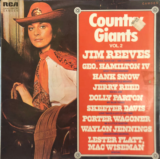 Various : Country Giants Vol. 2 (LP, Comp, RE)