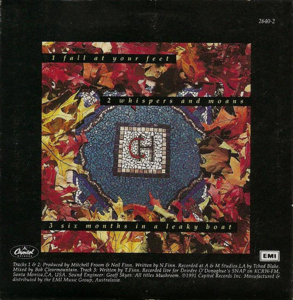 Crowded House : Fall At Your Feet (CD, Single)