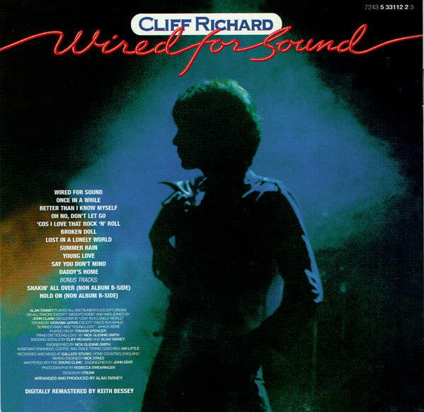 Cliff Richard : Wired For Sound (CD, Album, RE, RM)