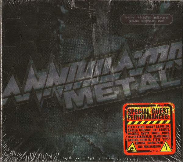 Annihilator (2) : Metal (CD, Album + CD, Comp, Enh + Ltd, Dig)