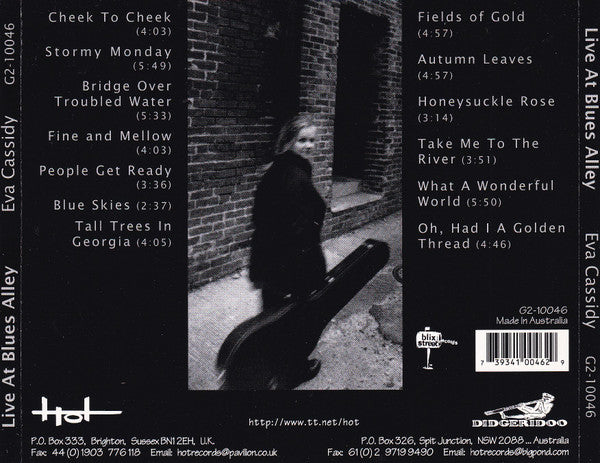Eva Cassidy : Live At Blues Alley (CD, Album)