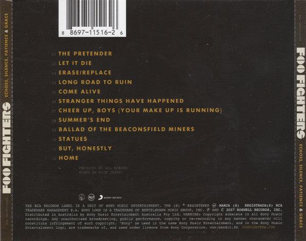 Foo Fighters : Echoes, Silence, Patience & Grace (CD, Album)