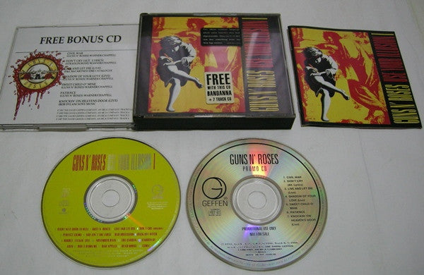 Guns N' Roses : Use Your Illusion I (CD, Album + CD, EP, Promo + Ltd)