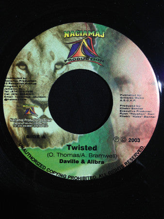 Daville* & Alibra : Twisted / Pray (7")