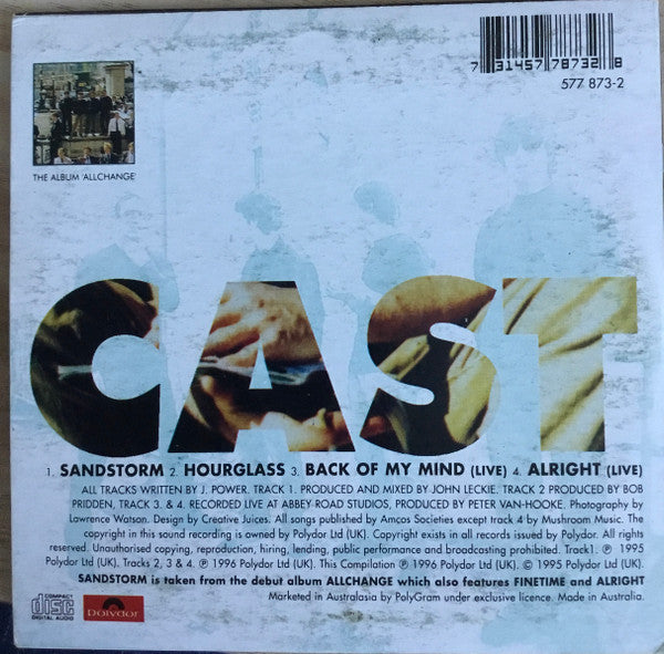 Cast : Sandstorm (CD, Single, Car)