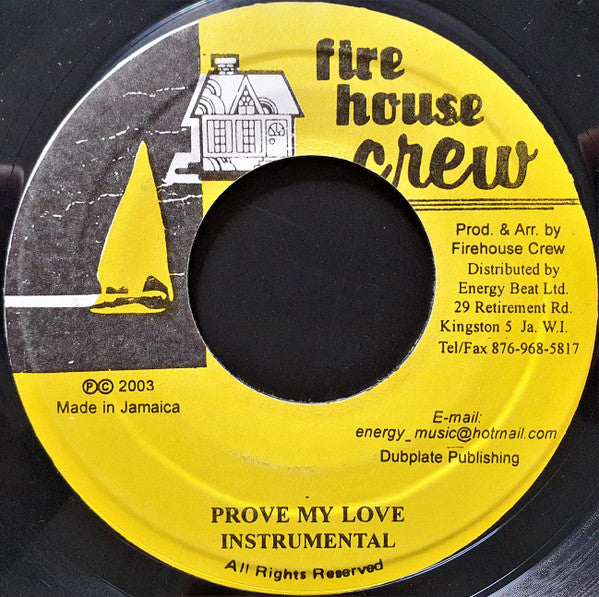 Junior Kelly : Prove My Love To You (7")