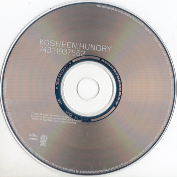 Kosheen : Hungry (CD, Single)