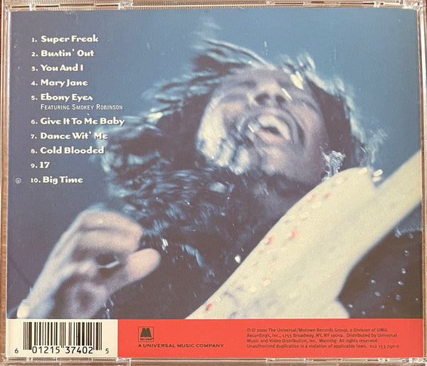Rick James : The Best Of Rick James (CD, Comp, RM)