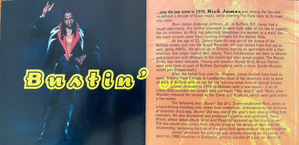 Rick James : The Best Of Rick James (CD, Comp, RM)