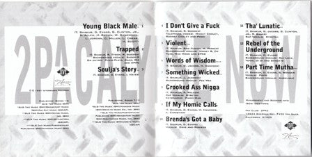 2Pac : 2Pacalypse Now (CD, Album, RE)