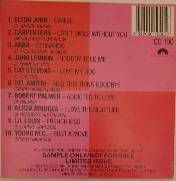 Various : Classic Trax 1 (CD, Comp, Smplr)