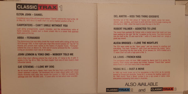 Various : Classic Trax 1 (CD, Comp, Smplr)