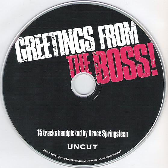 Various : Greetings From The Boss! (15 Tracks Handpicked By Bruce Springsteen) (CD, Comp, Car)