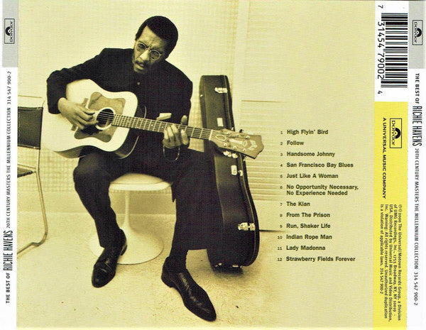 Richie Havens : The Best Of Richie Havens (CD, Comp, Jew)