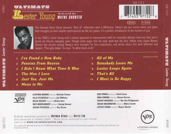Lester Young : Ultimate Lester Young (CD, Comp)