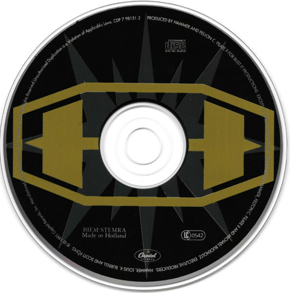 MC Hammer : Too Legit To Quit (CD, Album)