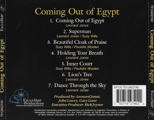 MorningStar (5) : Coming Out Of Egypt (CD, Album)