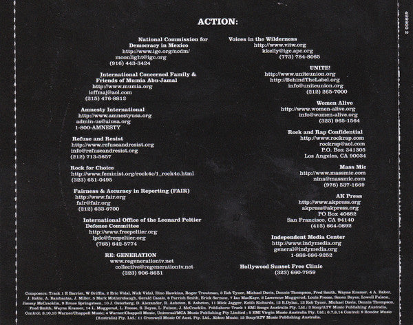 Rage Against The Machine : Renegades (CD, Album, Bla)