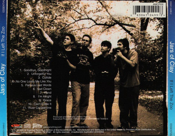 Jars Of Clay : If I Left The Zoo (CD, Album, Son)